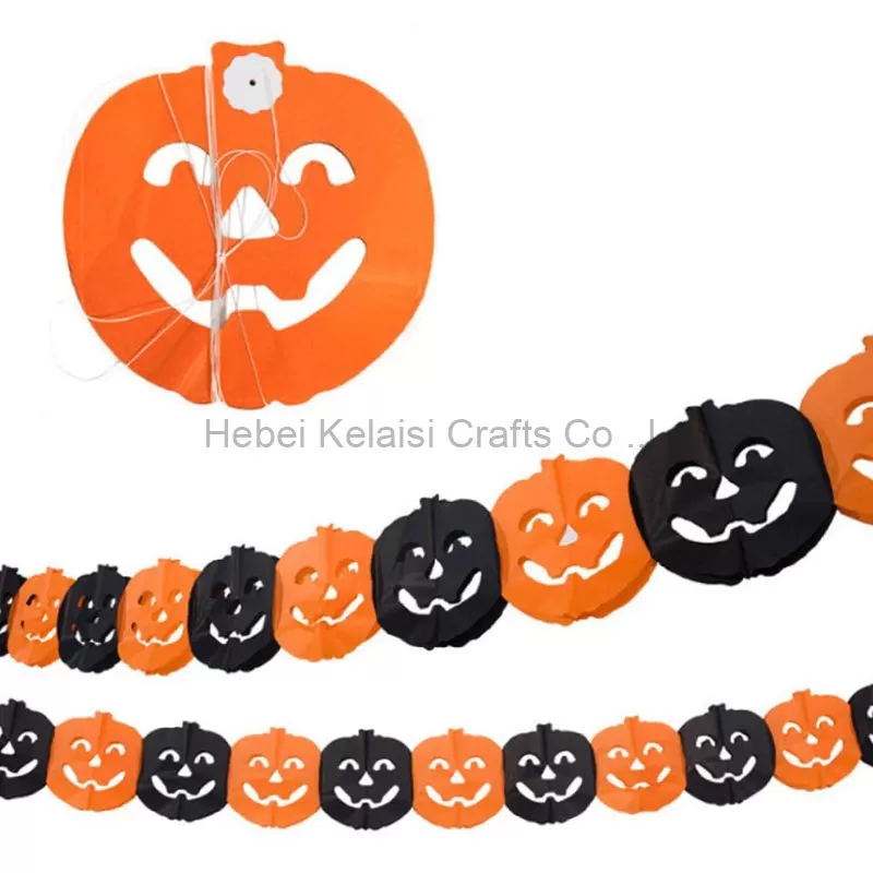 8pcs Halloween Pumpkin Banner