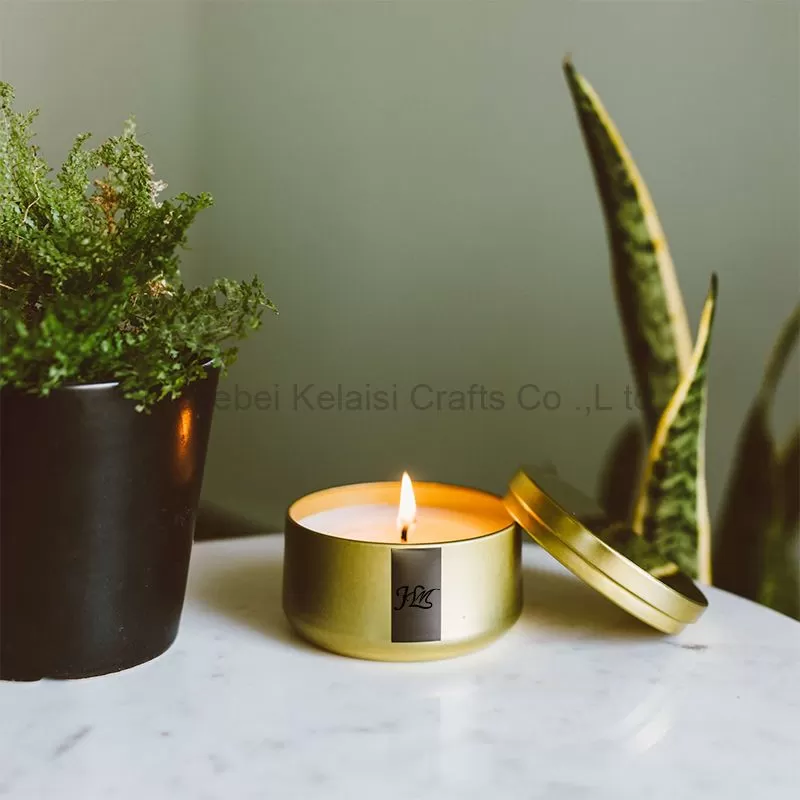 Container Metal Tin Can Candles