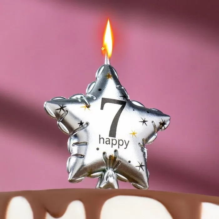 Pentagram Number Shape candles