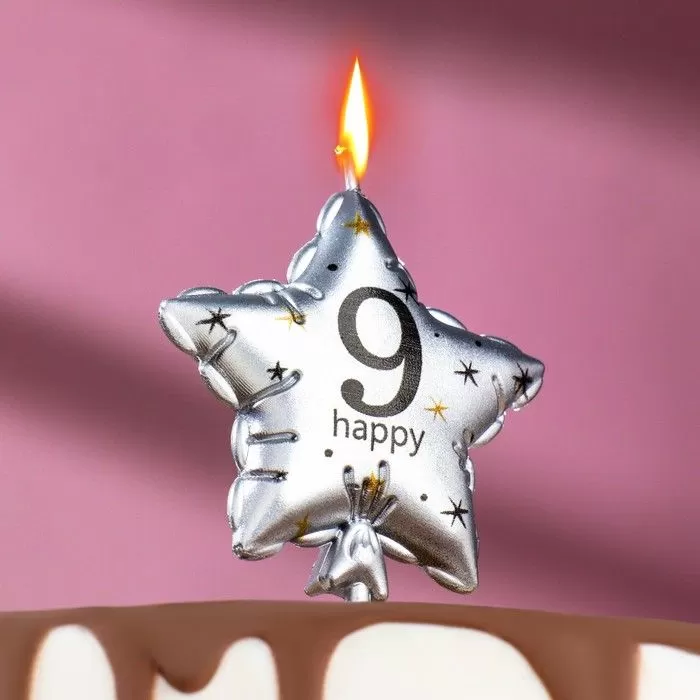 Pentagram Number Shape candles