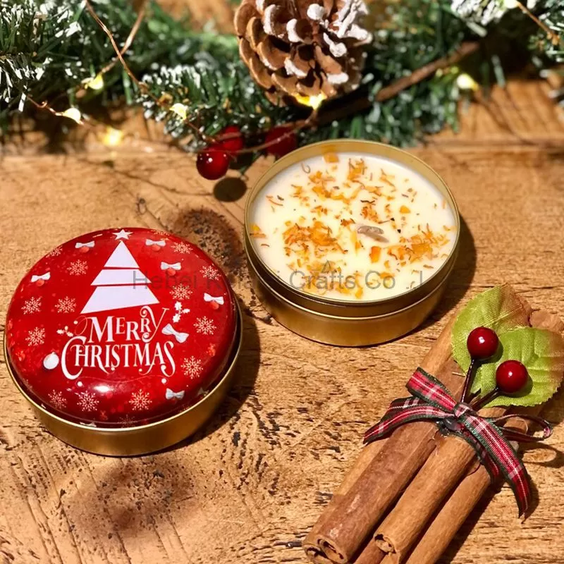 Christmas Gift Box Scented Candle Set