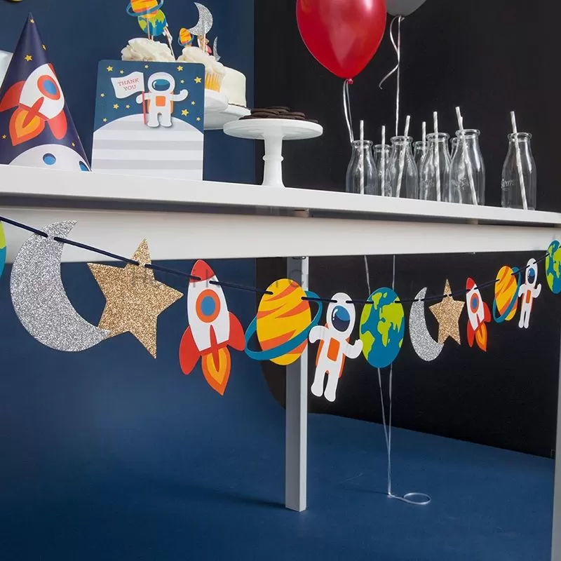 Space Astronaut Theme Party Decorations