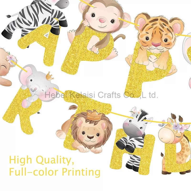 Safari Animals Banner