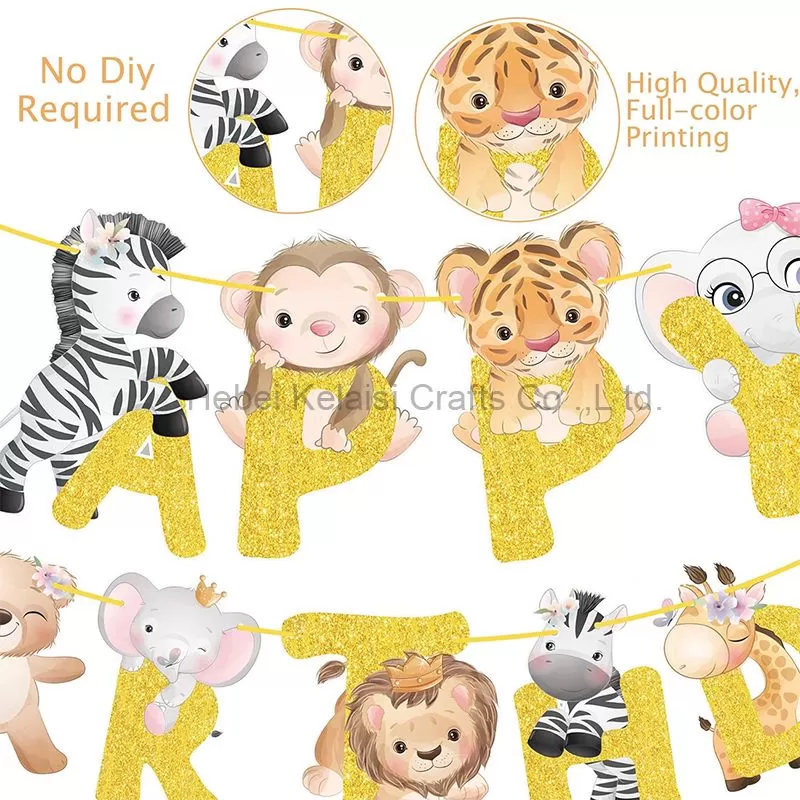 Safari Animals Banner