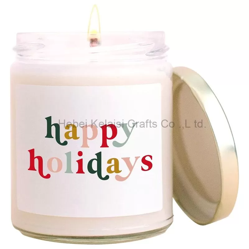 Decor Merry Christmas Soy Candle