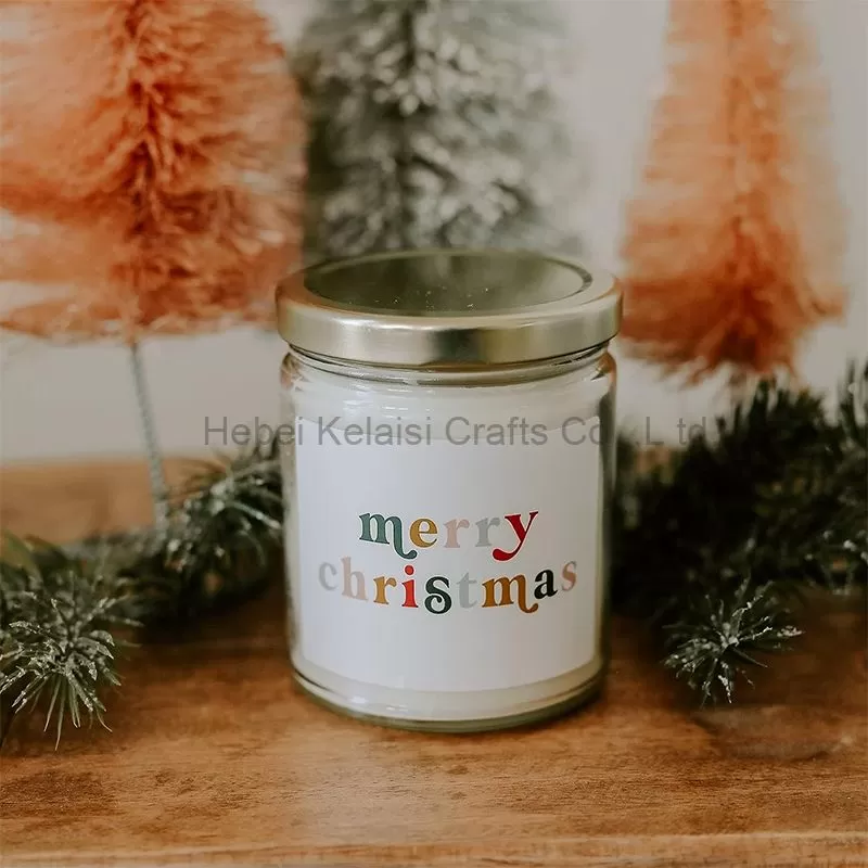 Decor Merry Christmas Soy Candle