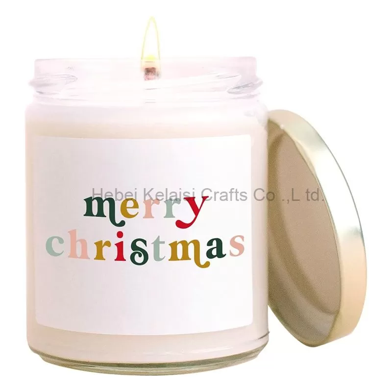 Decor Merry Christmas Soy Candle