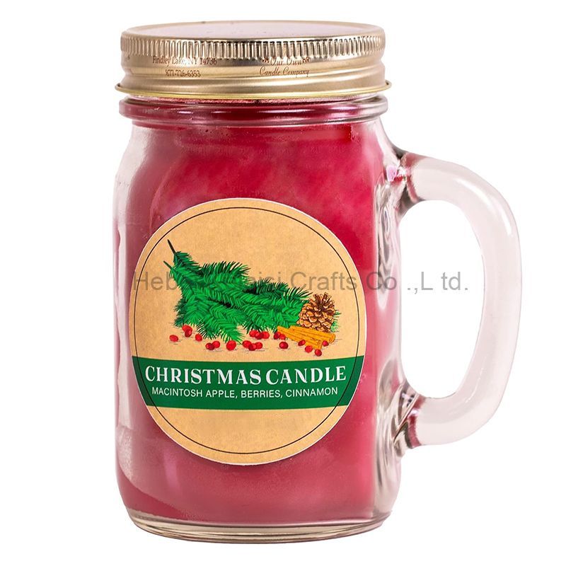 Custom Mini Glass Jar Scented Candle