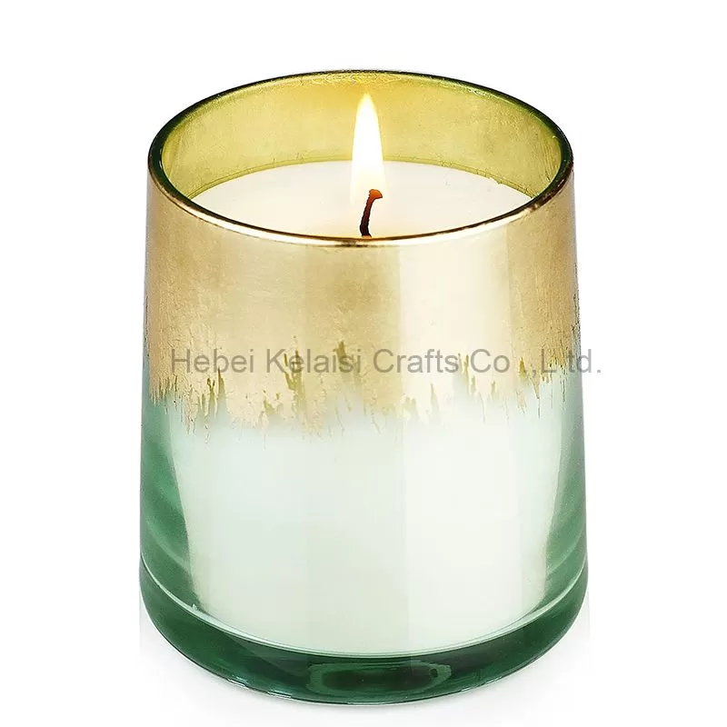 textures glass scented candles