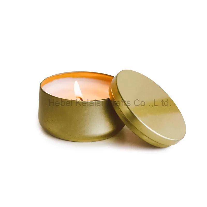 Container Metal Tin Can Candles