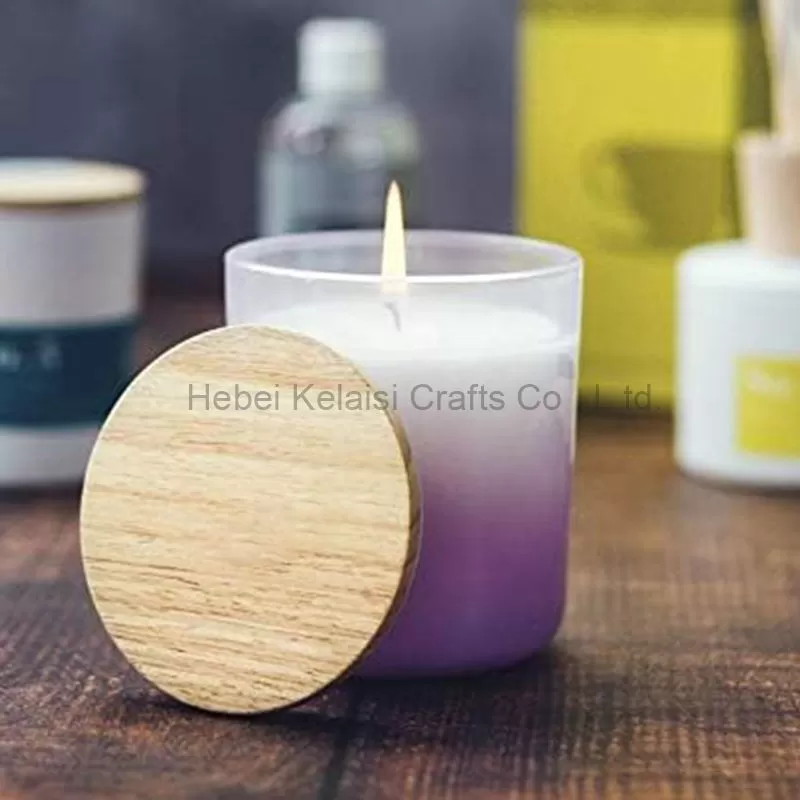 Custom Unique Essential Oil Glass Jar Candle