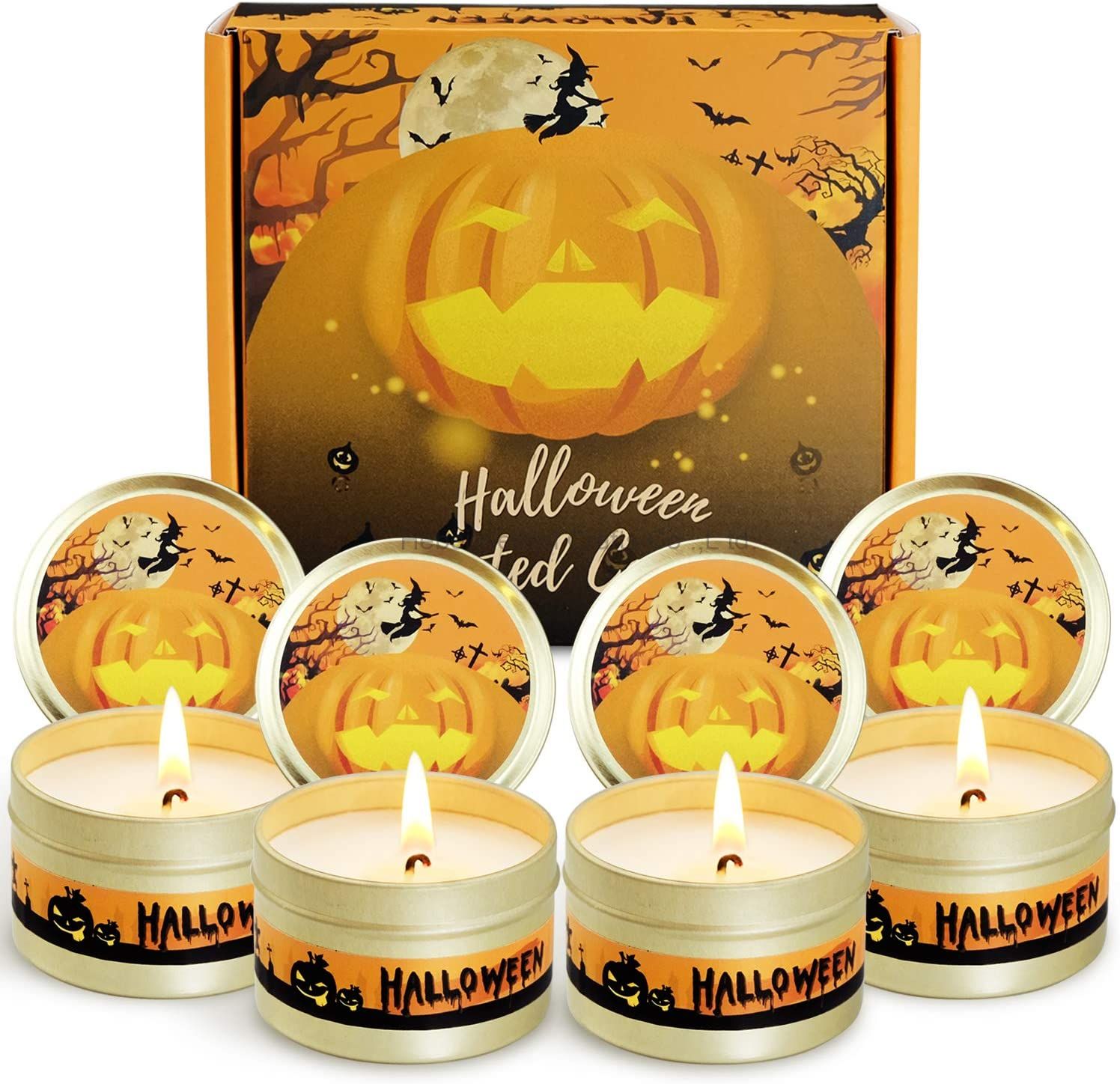 4 x 2.5 oz Soy Wax Candles Gift Set