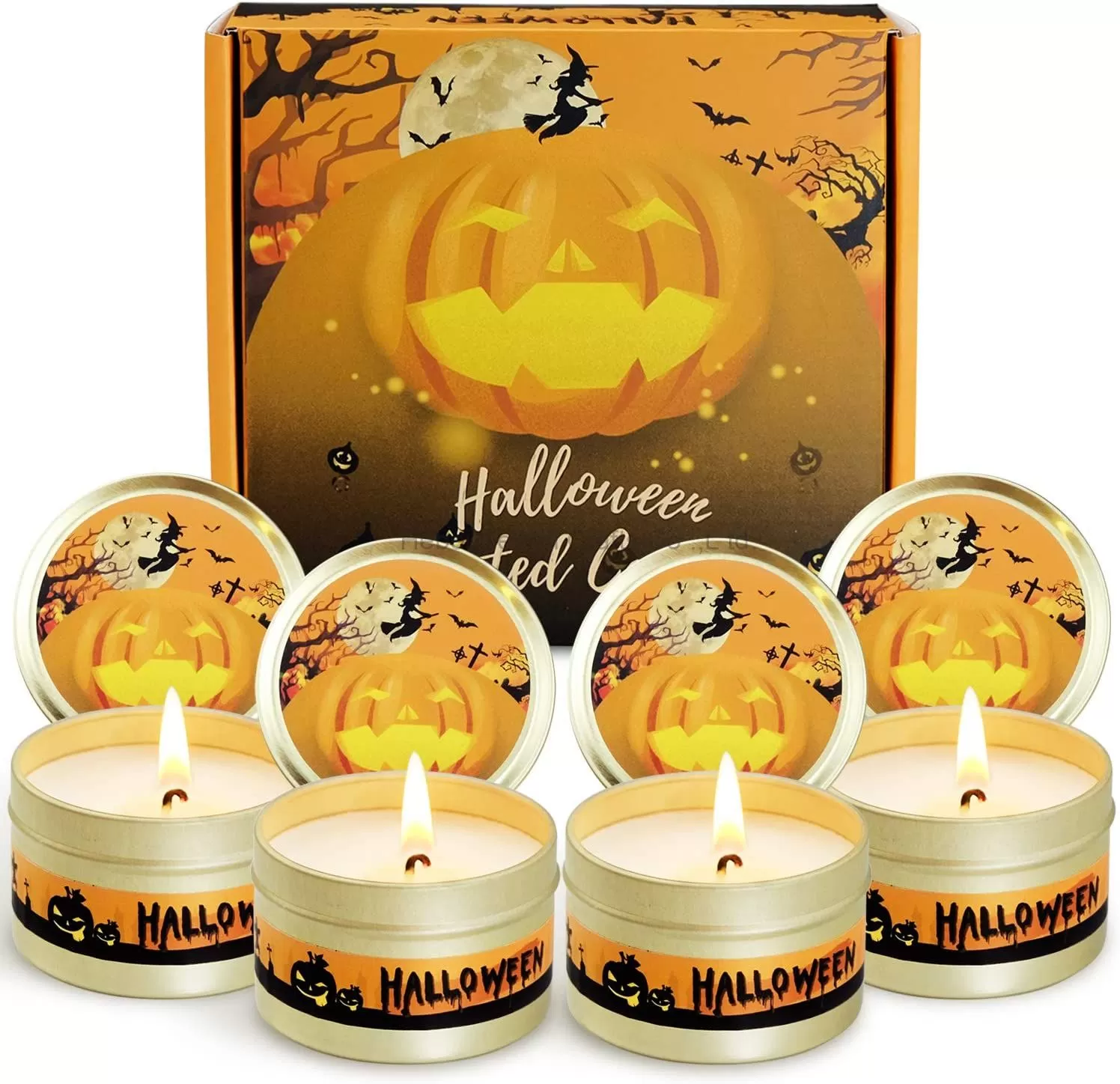 4 x 2.5 oz Soy Wax Candles Gift Set