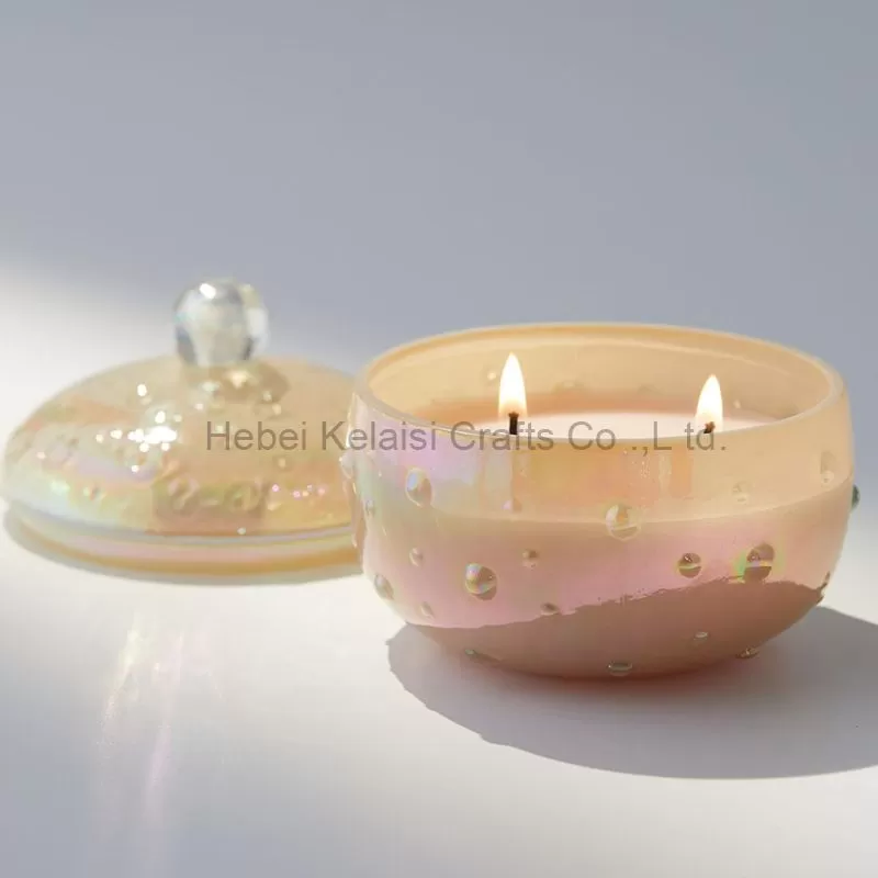 office home decoration ceramic candle