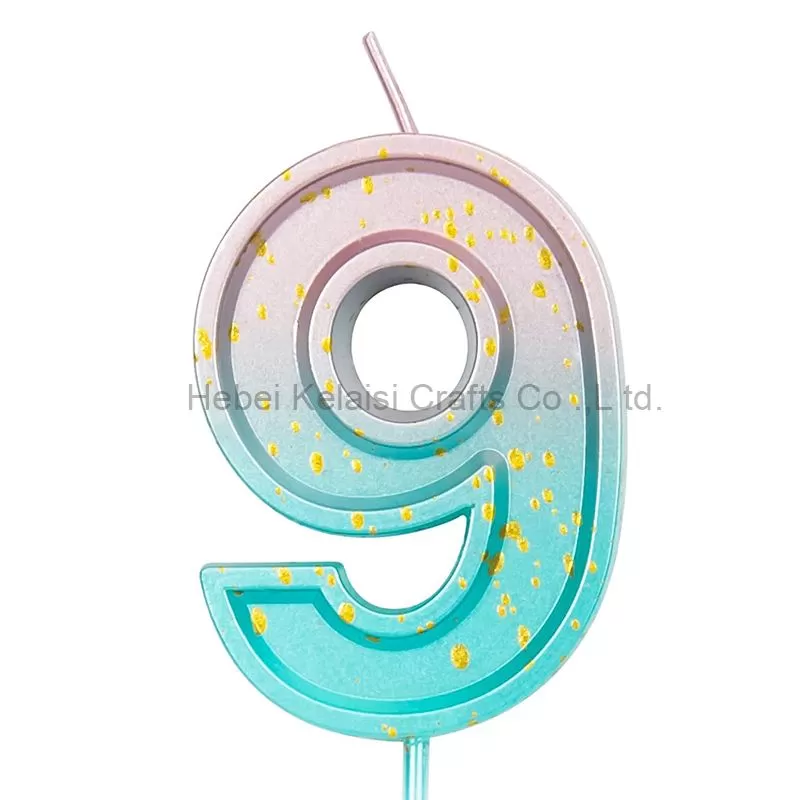 Number Birthday Cake Candle For Birthday Party Decoration