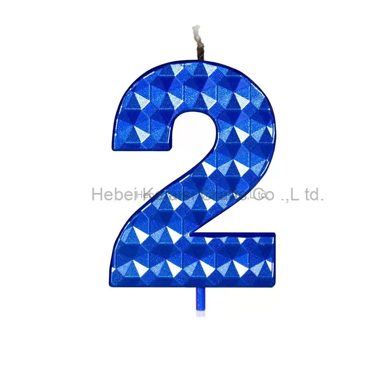 Luxury Diamond Number Candle Birthday Candle