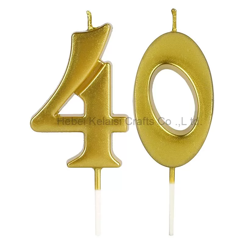 Sparkling Decor Numbers 0 to 9 number cake birthday wedding Anniversary candle