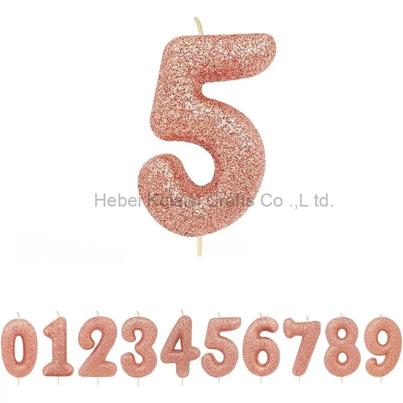 Number 0-9 Birthday Candles For Cakes