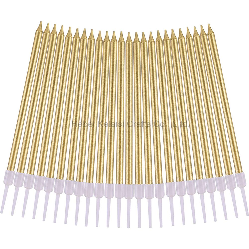 Long Thin Cake Pencil Shaped Candle