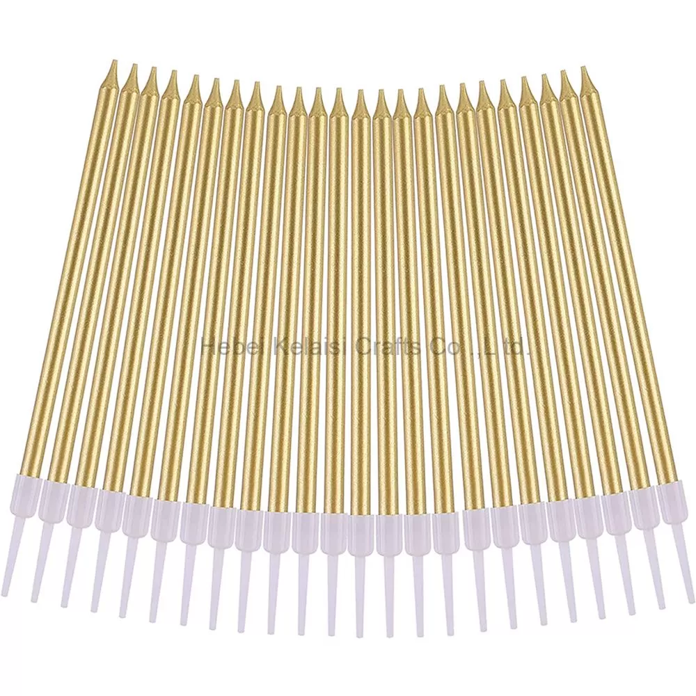 Long Thin Cake Pencil Shaped Candle