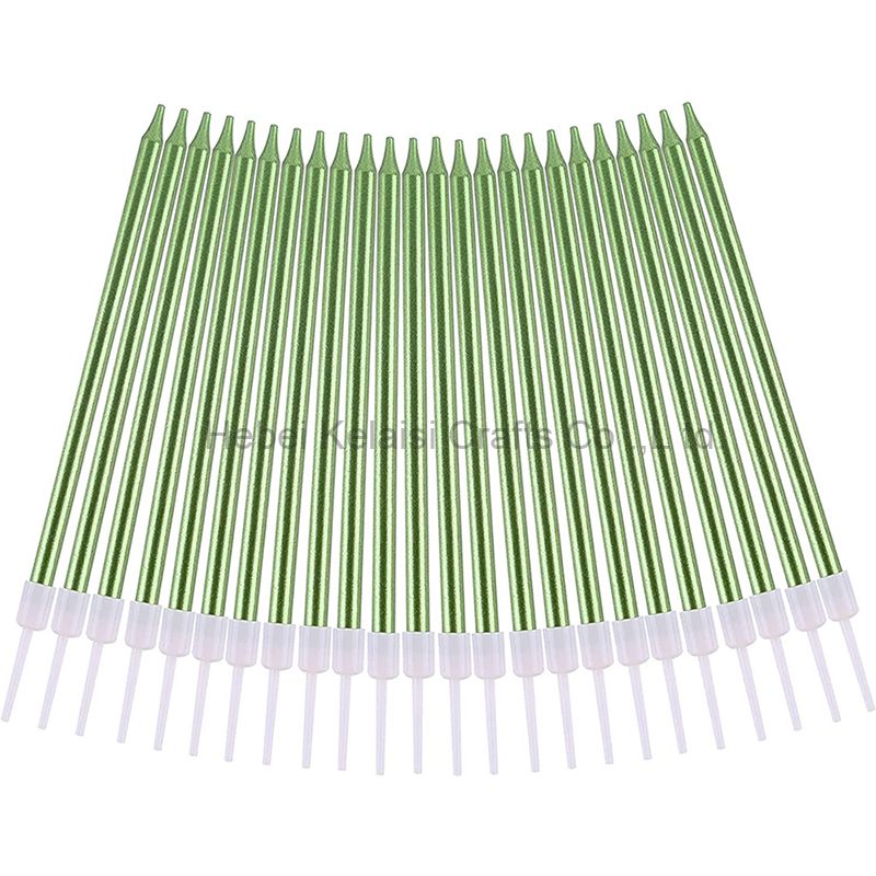 Colorful Dinner Wedding Thin Spiral birthday Candles