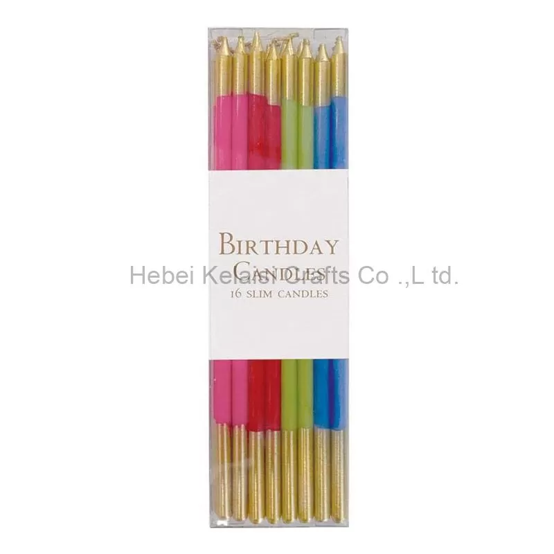 Birthday Decoration slender pencil candles