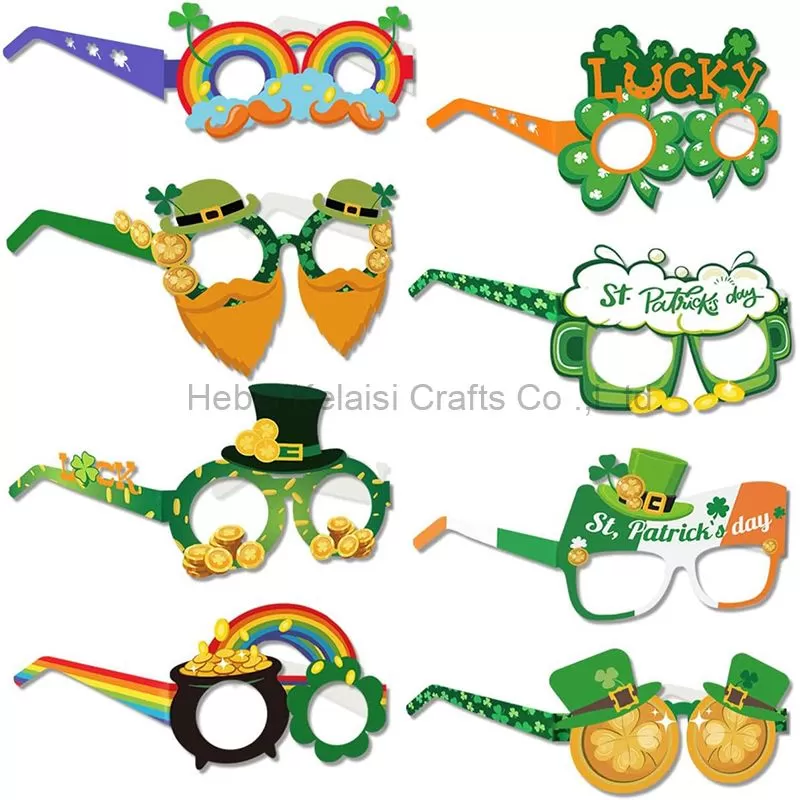 St Patrick's Day Party Favors Glasses