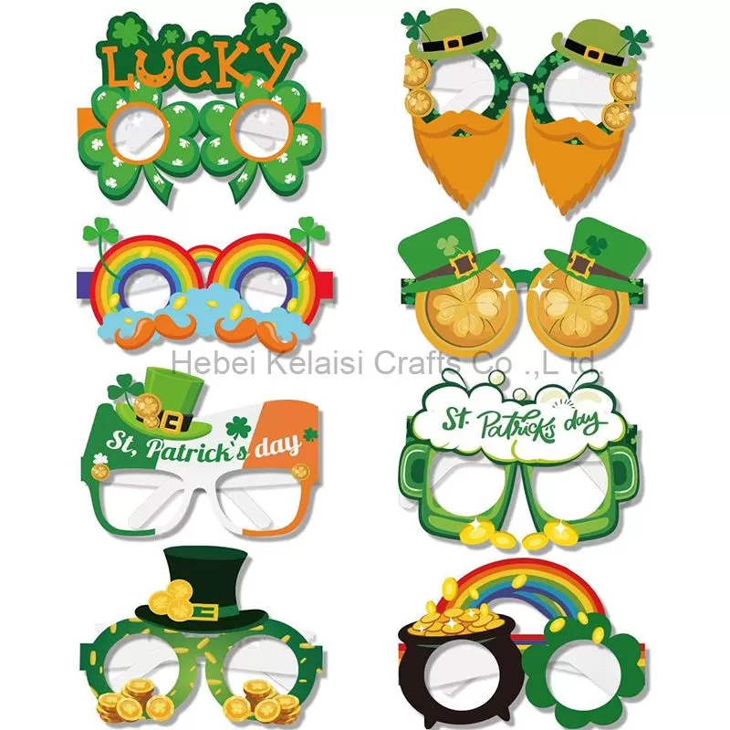 St Patrick's Day Party Favors Glasses