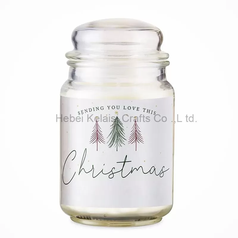 Big size decorative scented candle