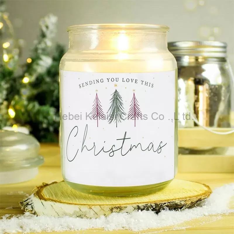 Big size decorative scented candle