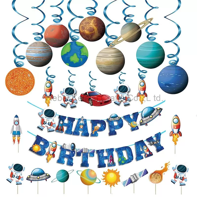Kids Birthday Space Party Decoration