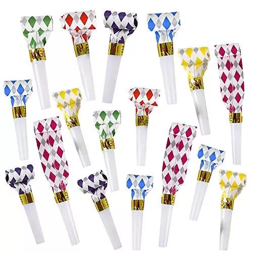 Party ArtCreativity Blow Outs Paper Whistles