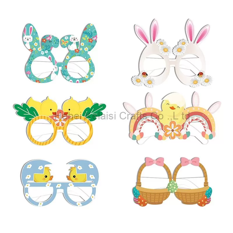 Egg Bunny Easter Glasses