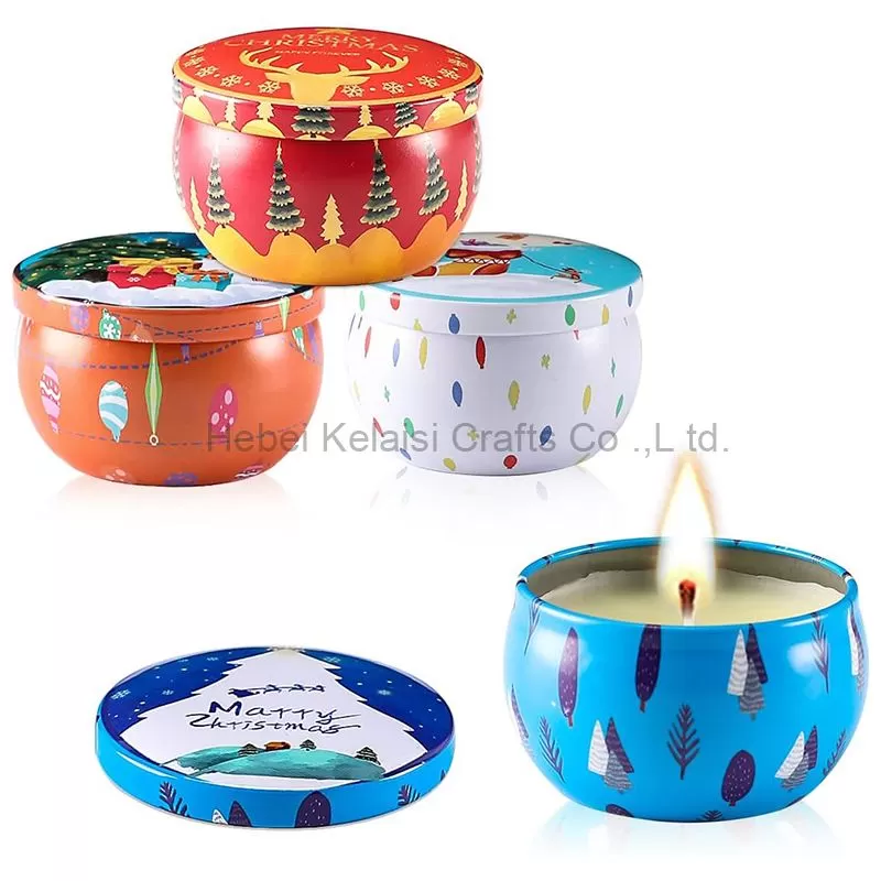 tin soy candle