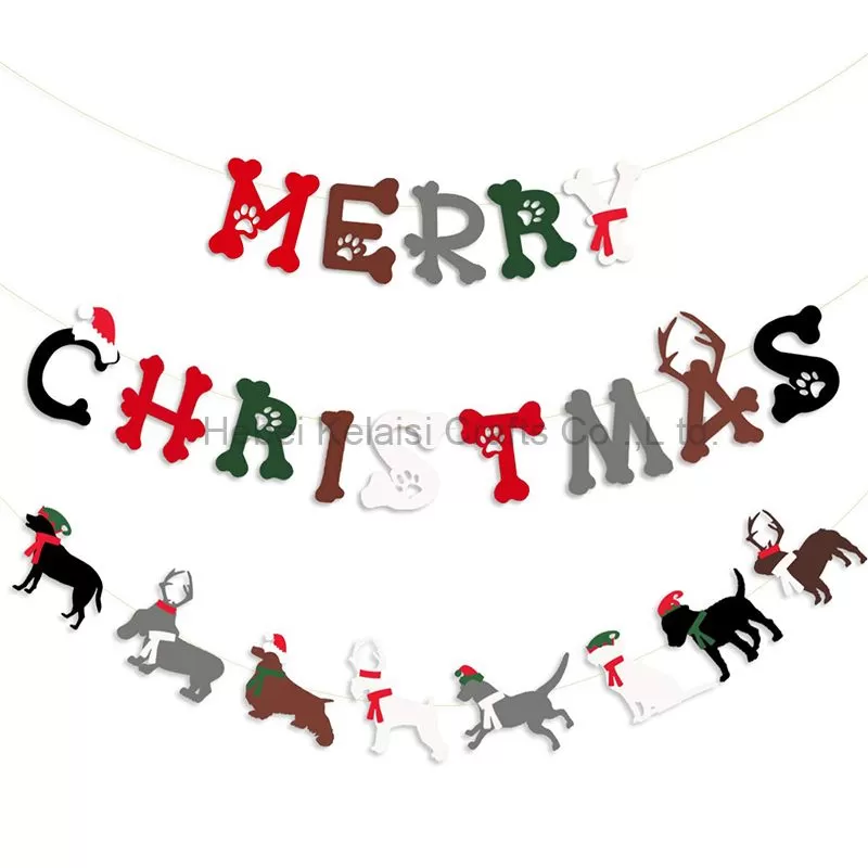 pinkblume Merry Christmas Banner Kit