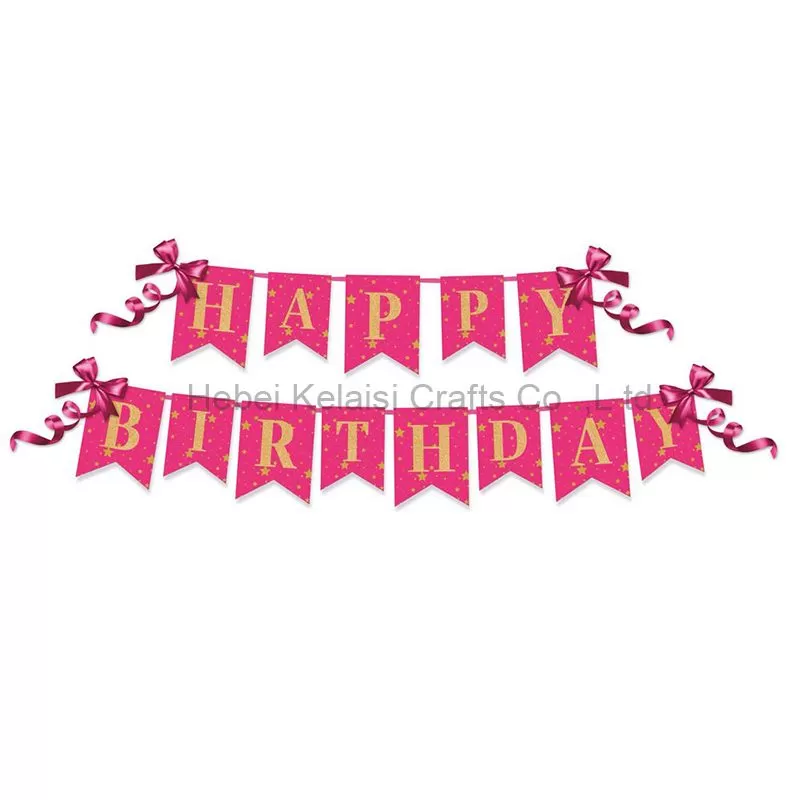 Happy Birthday Banner Decorations for kids Adults