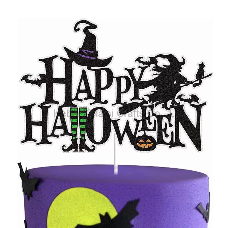 Happy Halloween Cake Topper