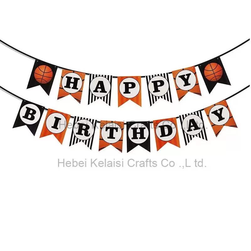 Basketball Themed Party Decorations banner