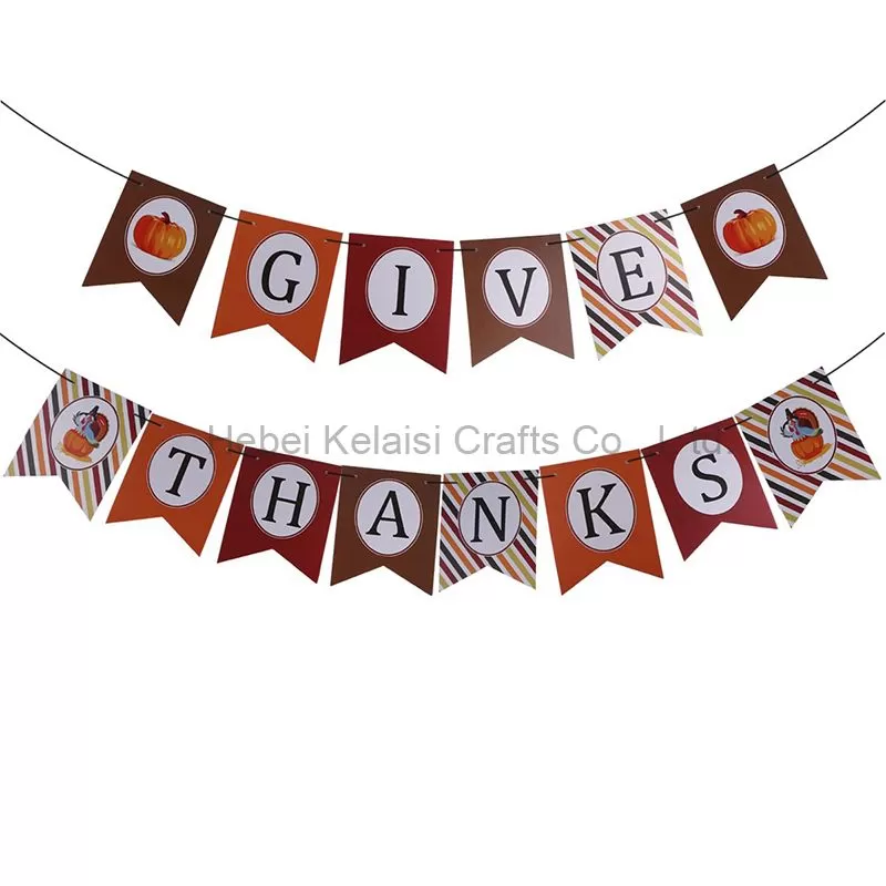 Thanksgiving Party Decorative Banner