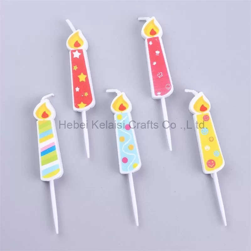 Cartoon Birthday Cake Candles for Valentine's Day Wedding Party Decorations