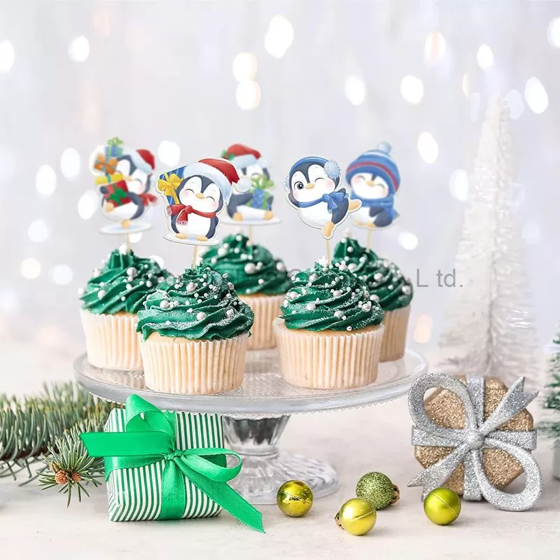 Penguins Cupcake Toppers