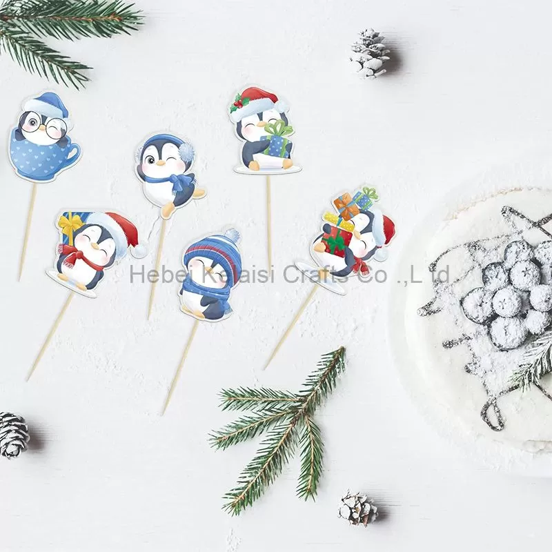 Penguins Cupcake Toppers