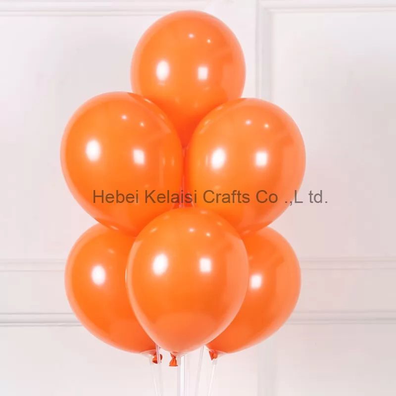 Pearlescent colorful advertisement latex balloon