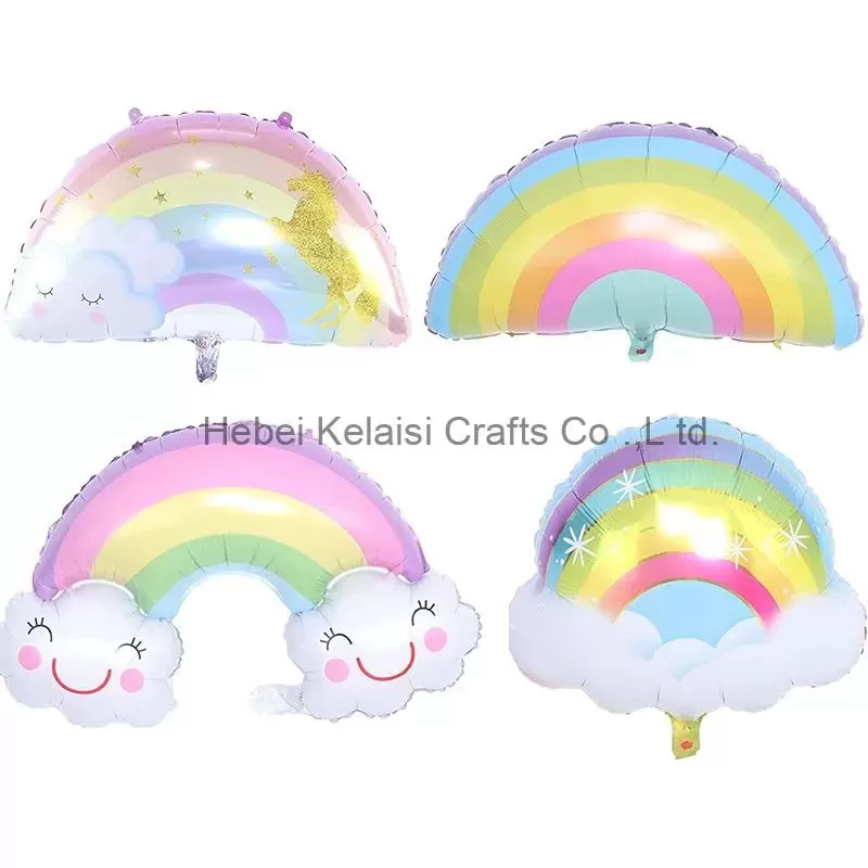 Rainbow Balloon Cloud Aluminum Foil Balloon