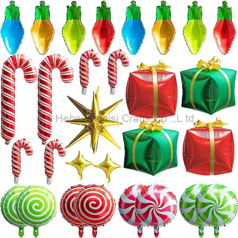 Christmas Party Balloons Supplies