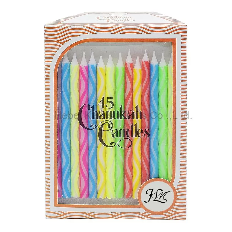 Dripless Chanukah Candles