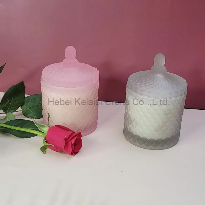 Transparent Thick-walled Glass Scented Candle