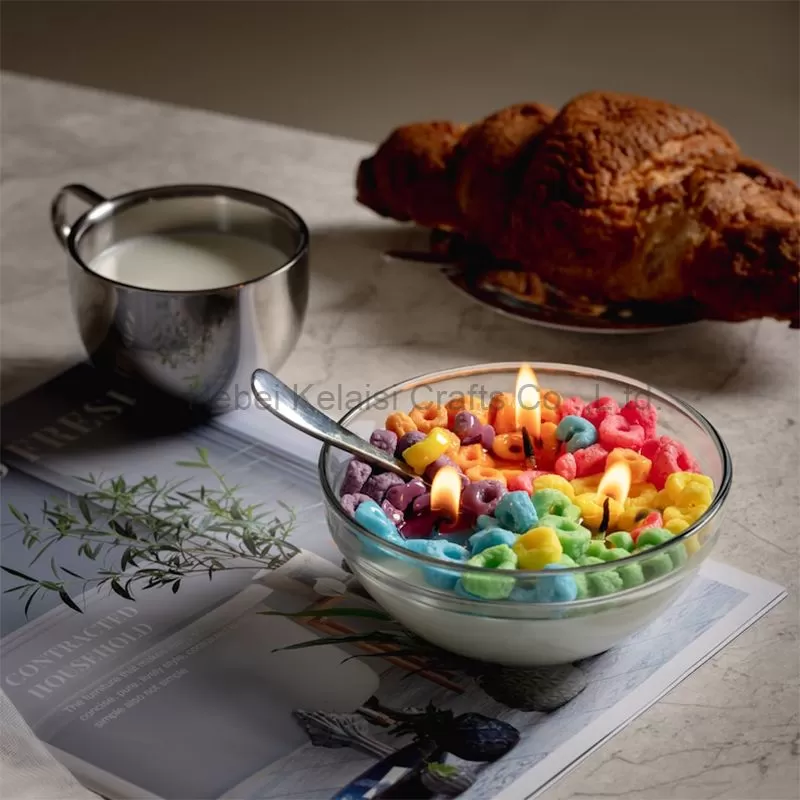 Fruit Loops Cereal Bowl Scented Candle