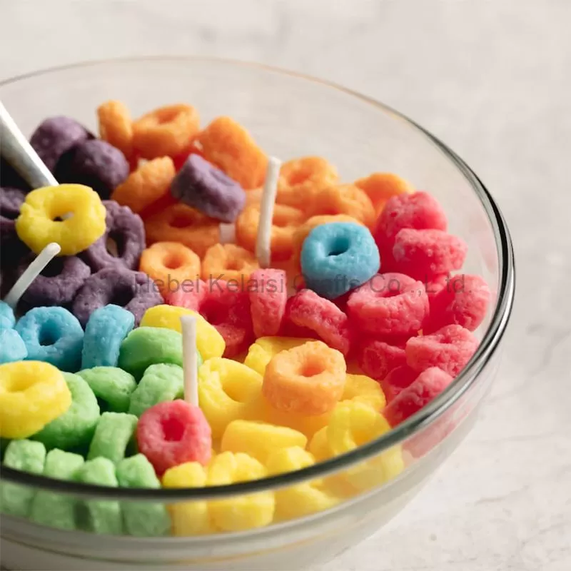 Fruit Loops Cereal Bowl Scented Candle