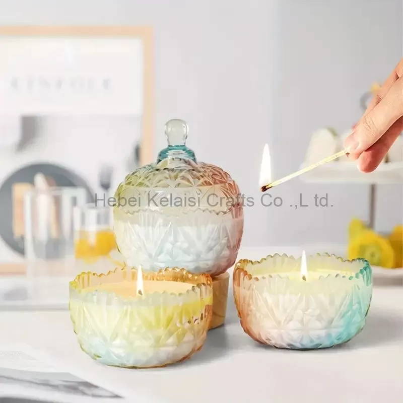 Natural Plant Crystal Scented Candle
